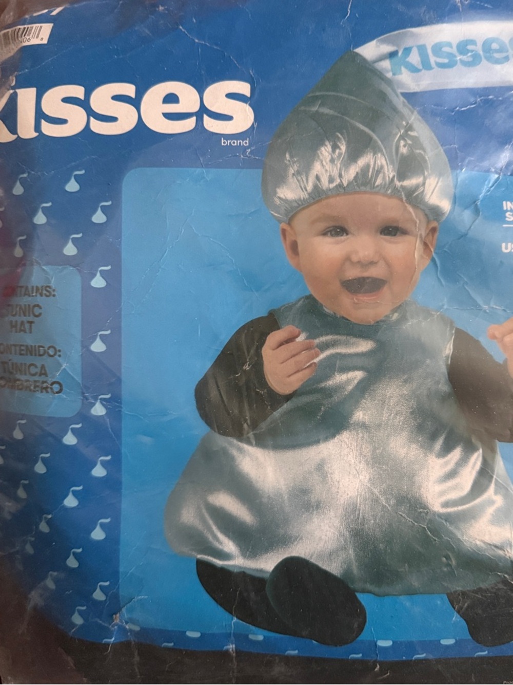 Kiss Silver Baby Kisses Candy Halloween Costume